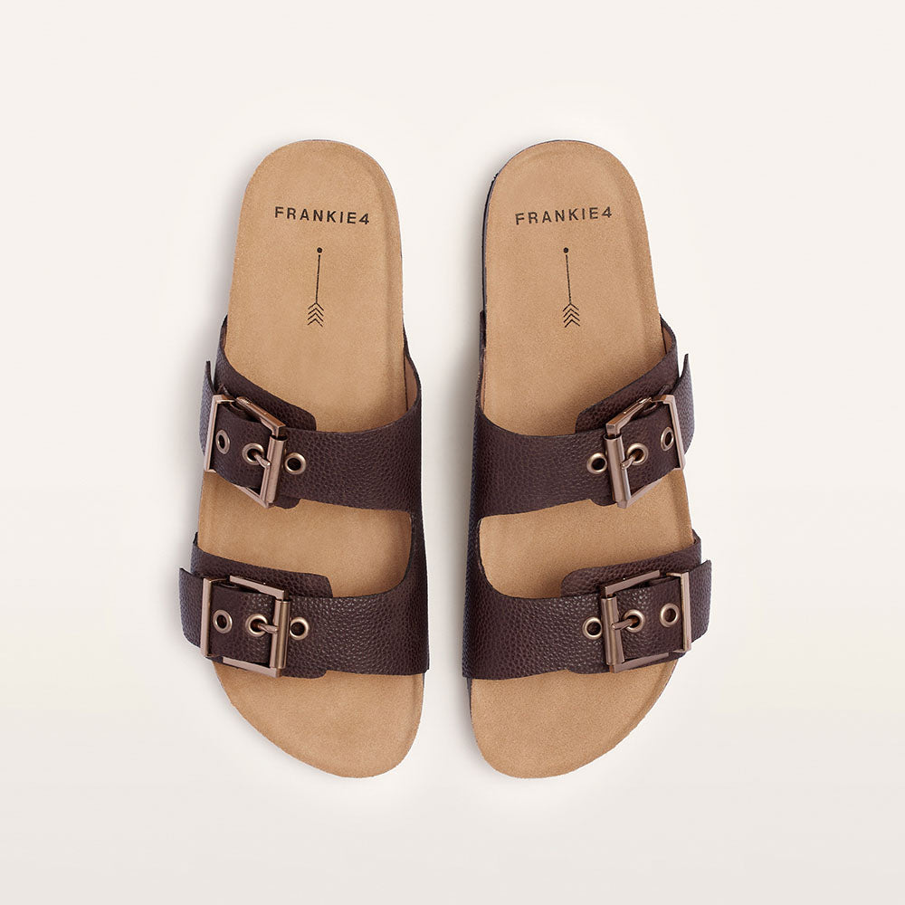 Tommy | Brown Pebbled Leather