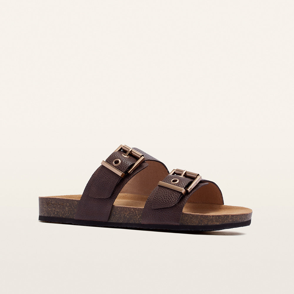 Tommy | Brown Pebbled Leather