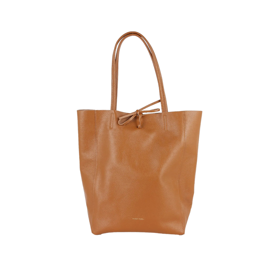 Large Tote | Dark Camel