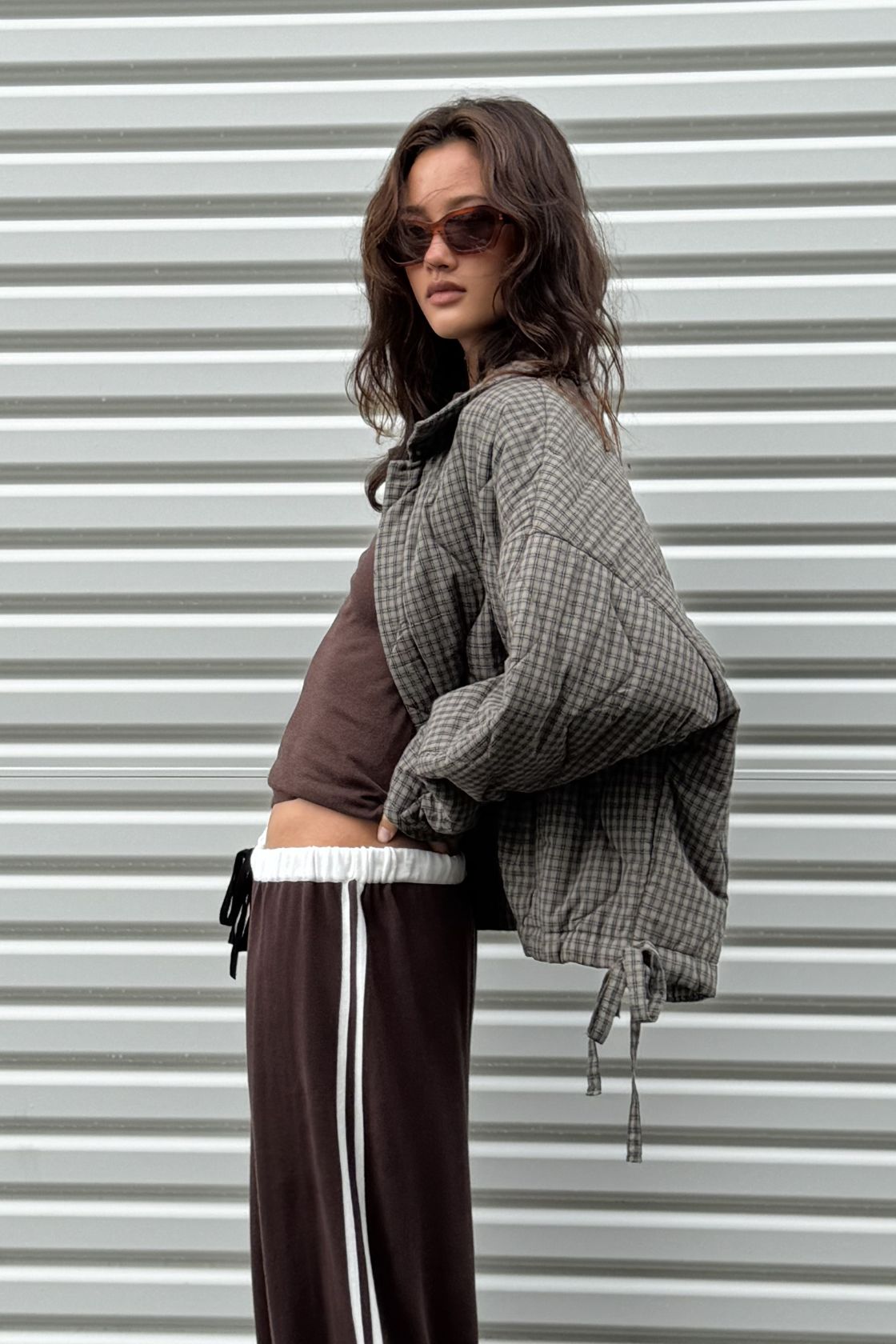Matteo Jacket | Olive & Teal Check