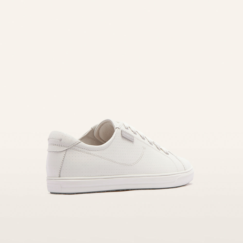 Nat III White Mini Punched