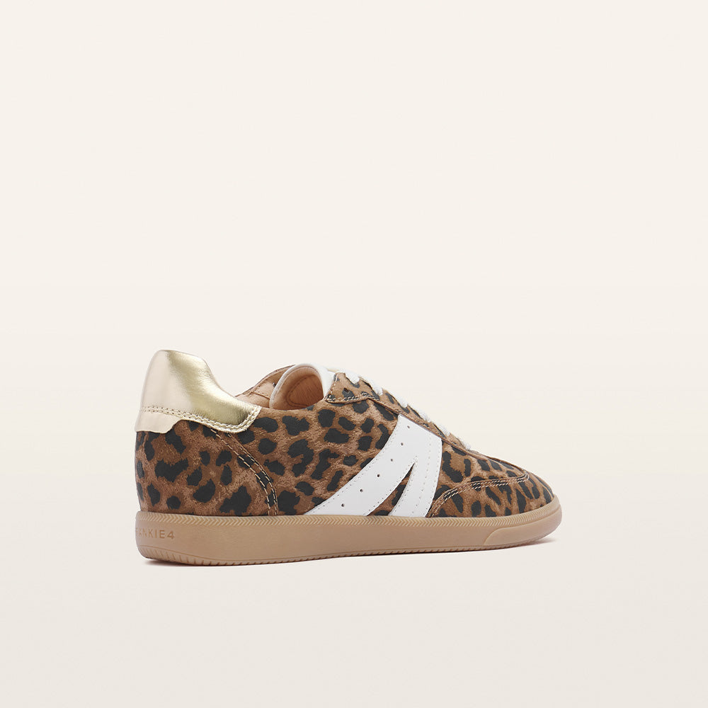Levi Leopard Print Suede