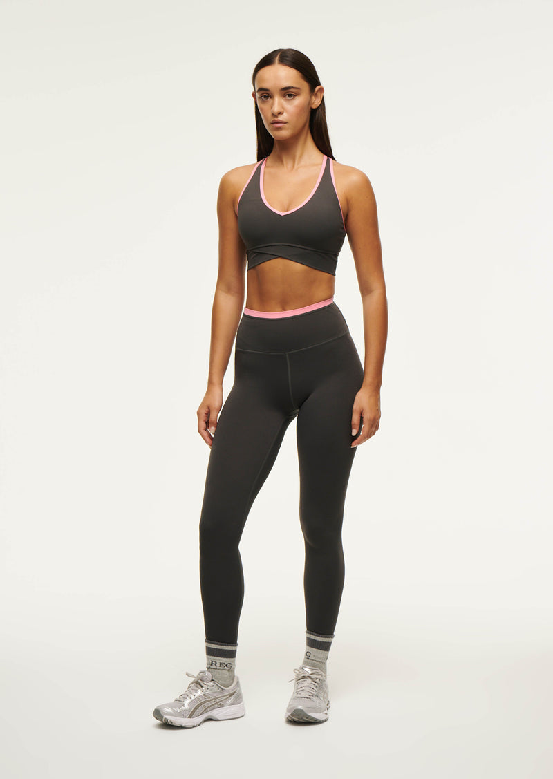 Vita FL Legging | Asphalt/Pink Lemonade