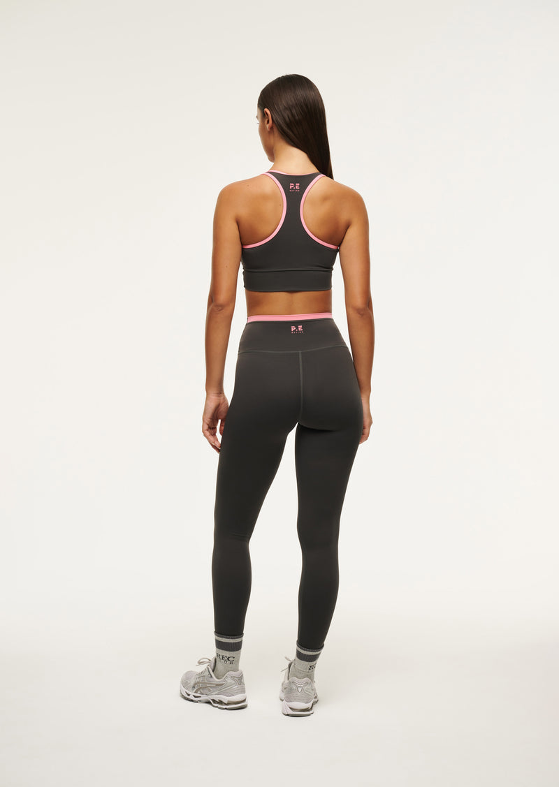 Vita FL Legging | Asphalt/Pink Lemonade