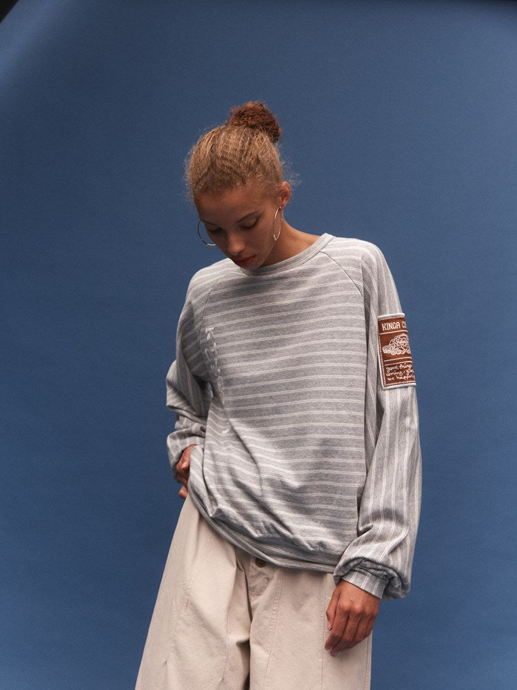 Smoke Stripe Med Jumper
