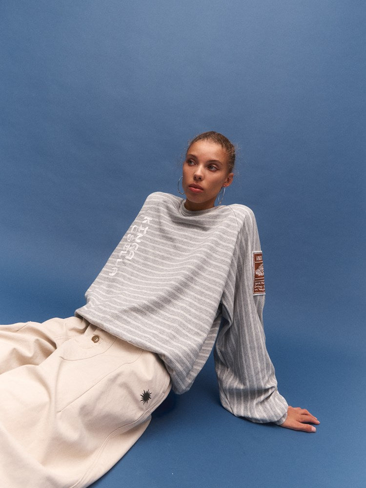 Smoke Stripe Med Jumper