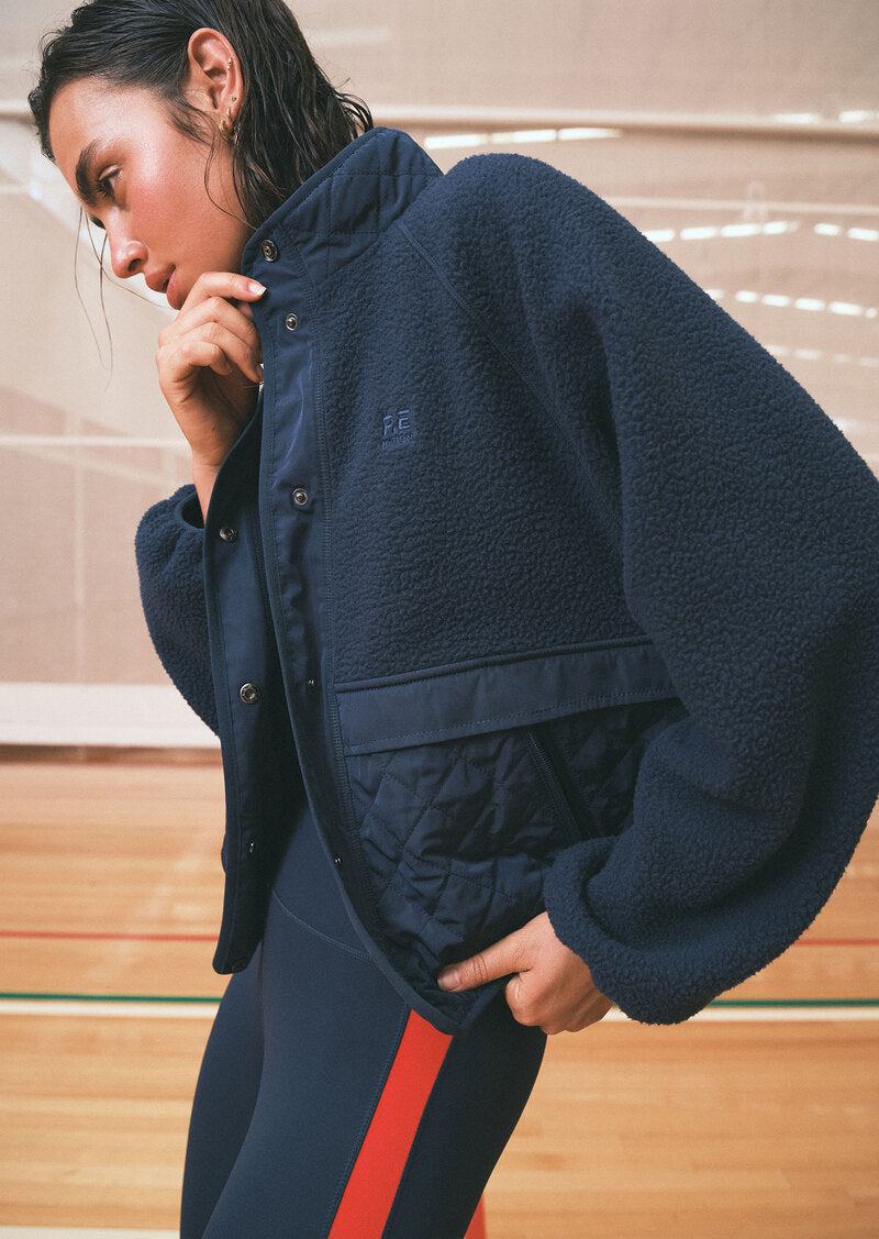 Technique Quilt Jacket | Dark Navy