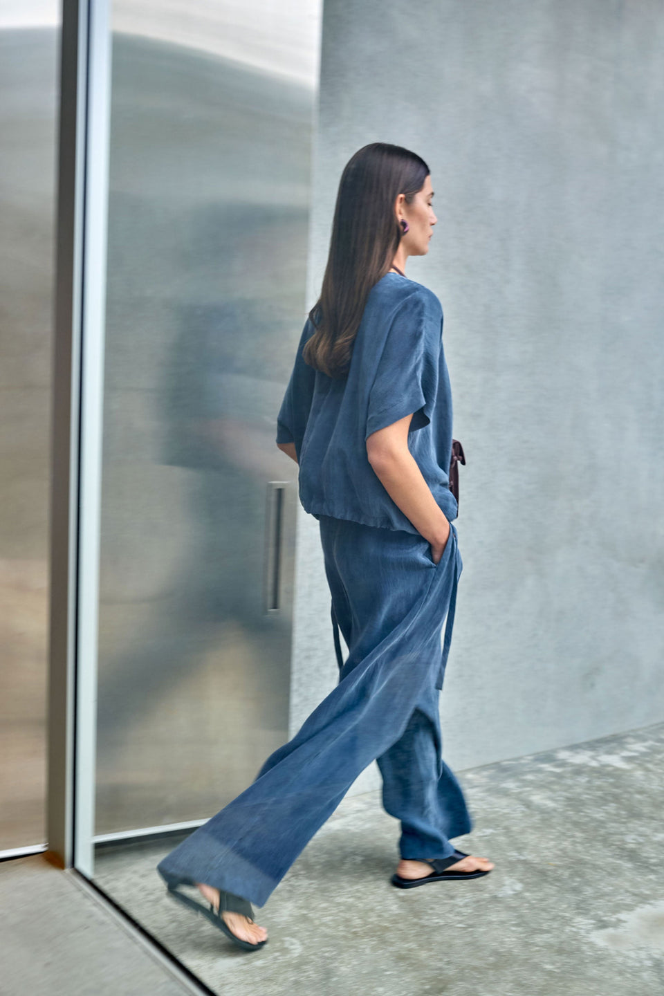 Delme Pant | Blue Steel