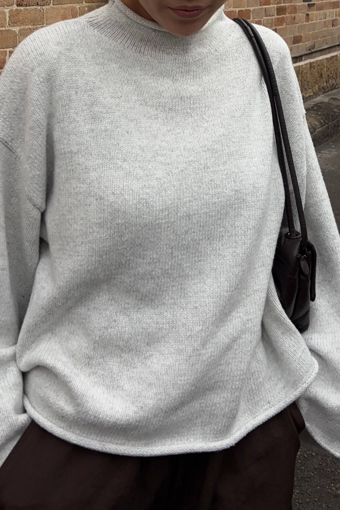 Maeve Sweater | Snow Marle