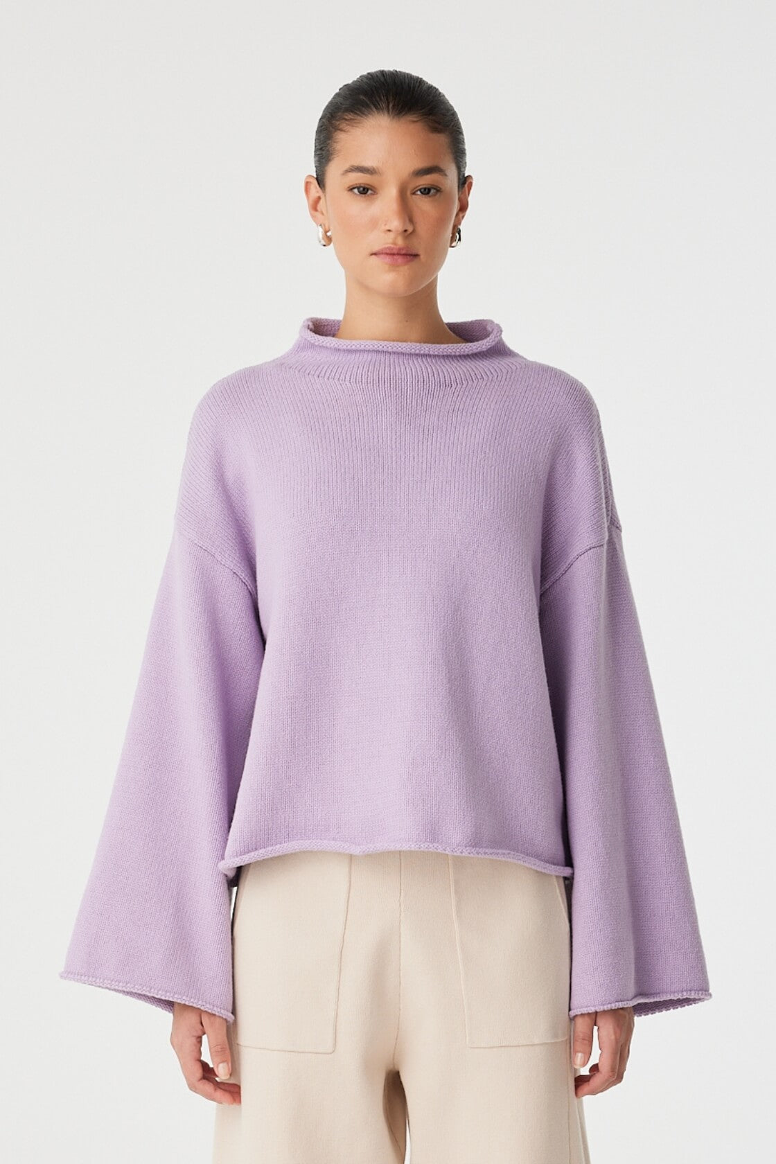 Maeve Sweater | Lilac