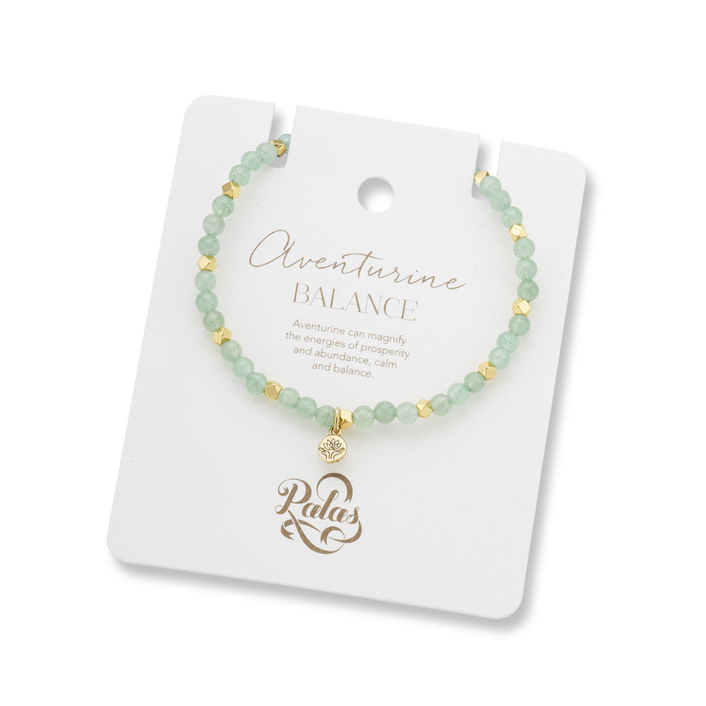 Aura of Gold Gem Bracelet | Aventurine