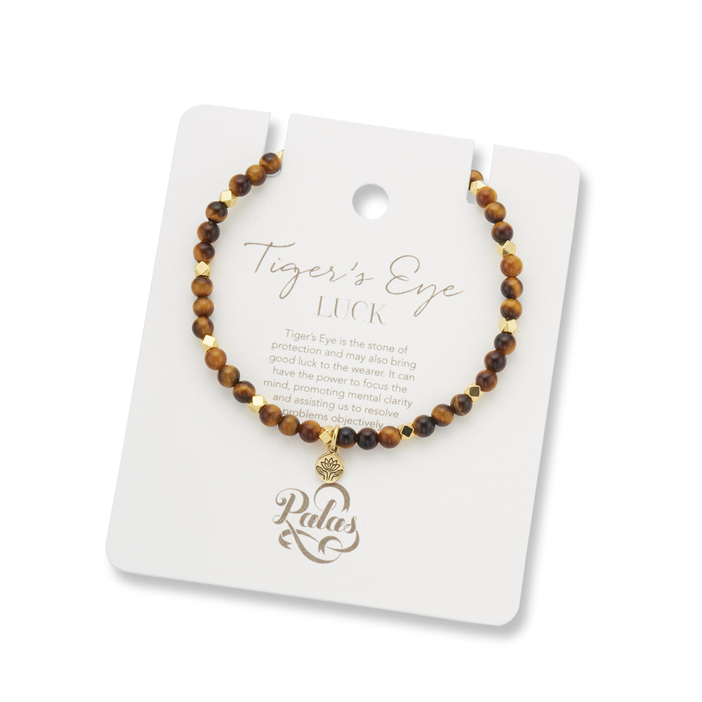 Aura of Gold Gem Bracelet | Tigers Eye