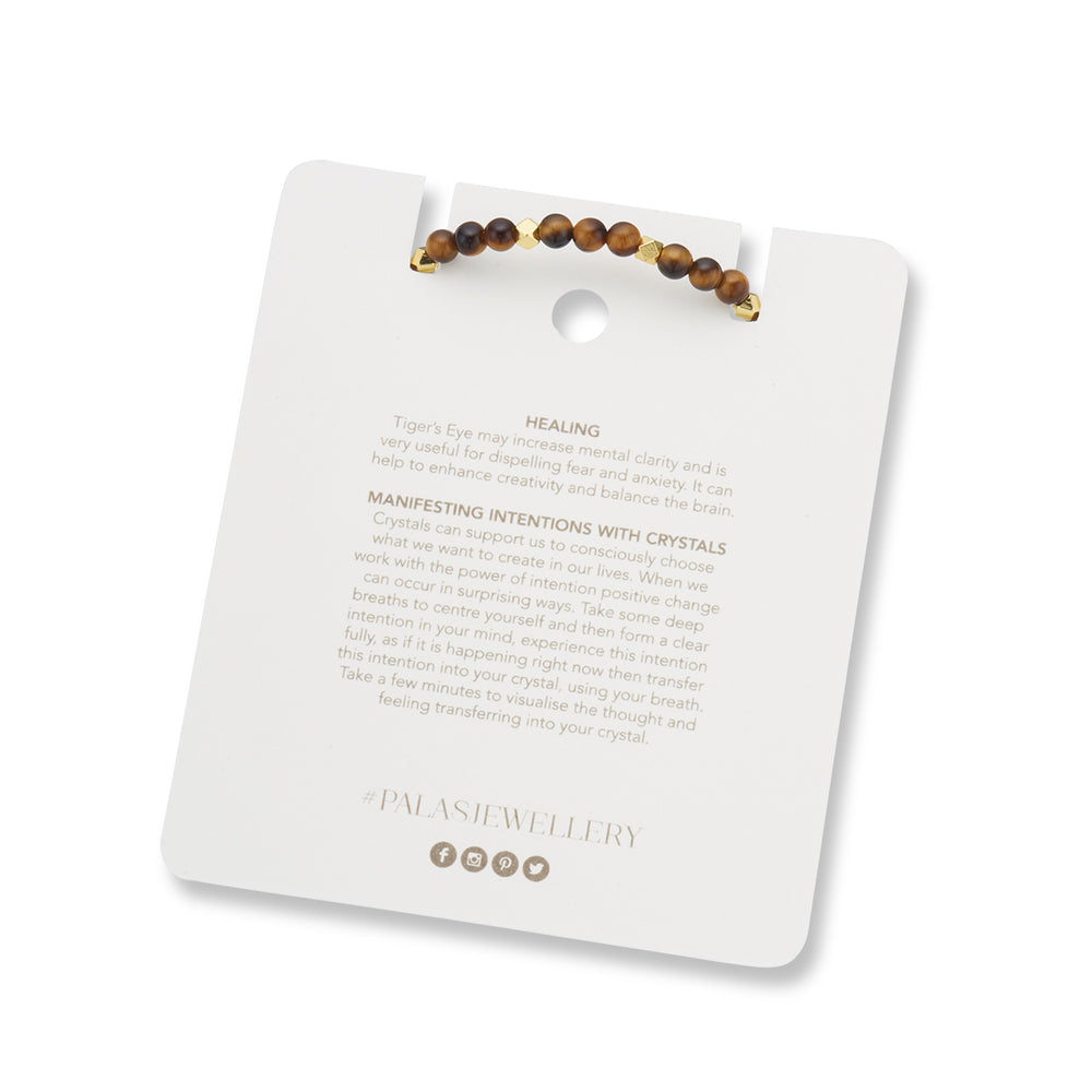 Aura of Gold Gem Bracelet | Tigers Eye