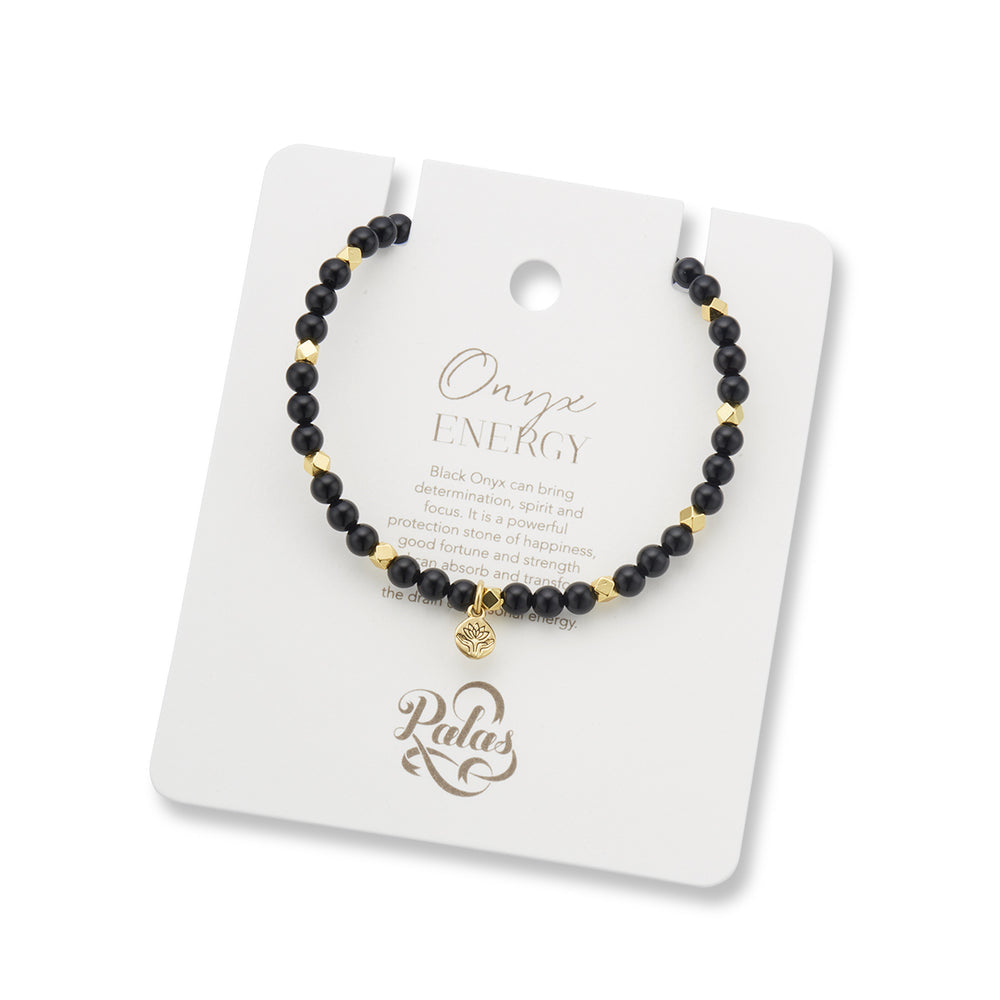 Aura of Gold Gem Bracelet | Onyx