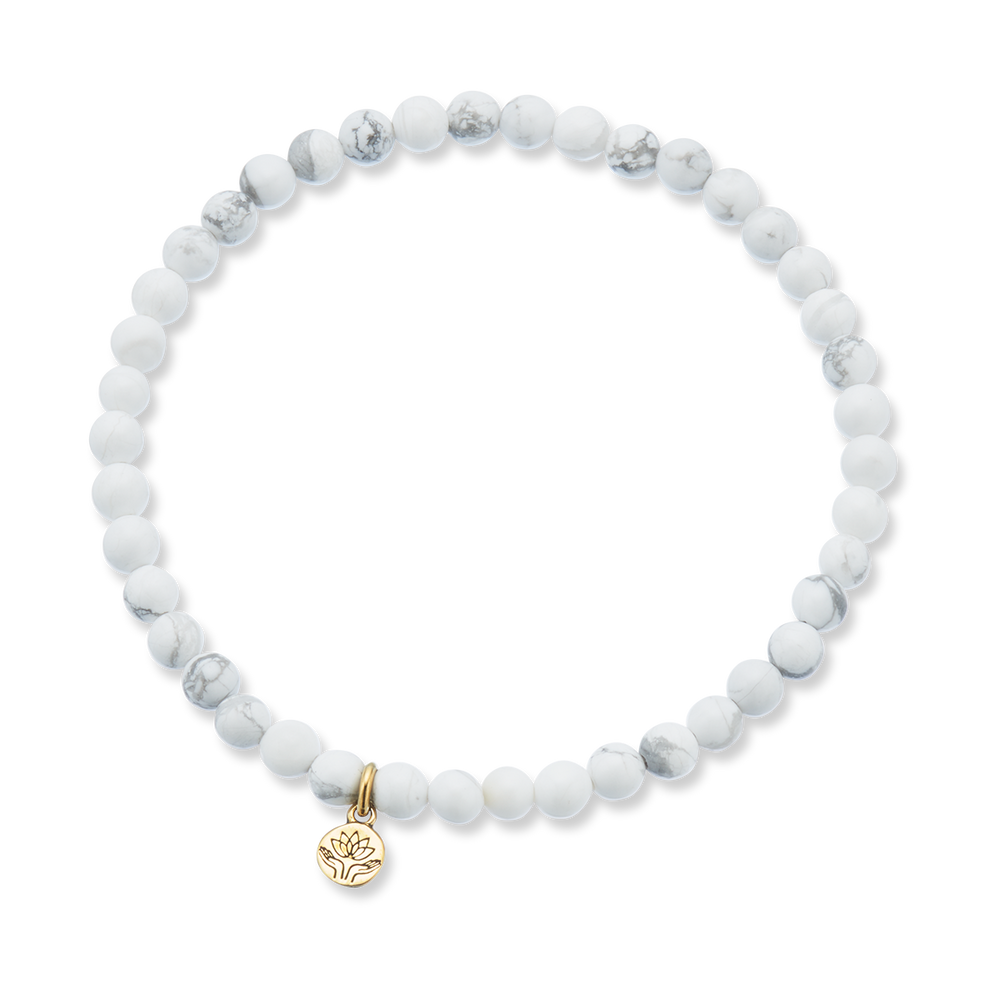 Healing Gem Bracelet | White Howlite