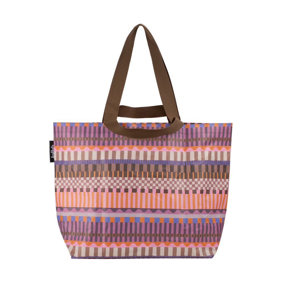 Shopper Tote Carnival Stripe