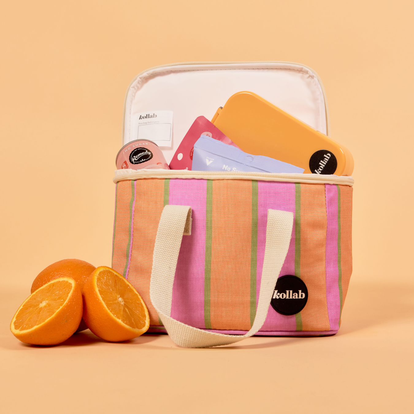 Lunch Bag Sunset Stripe