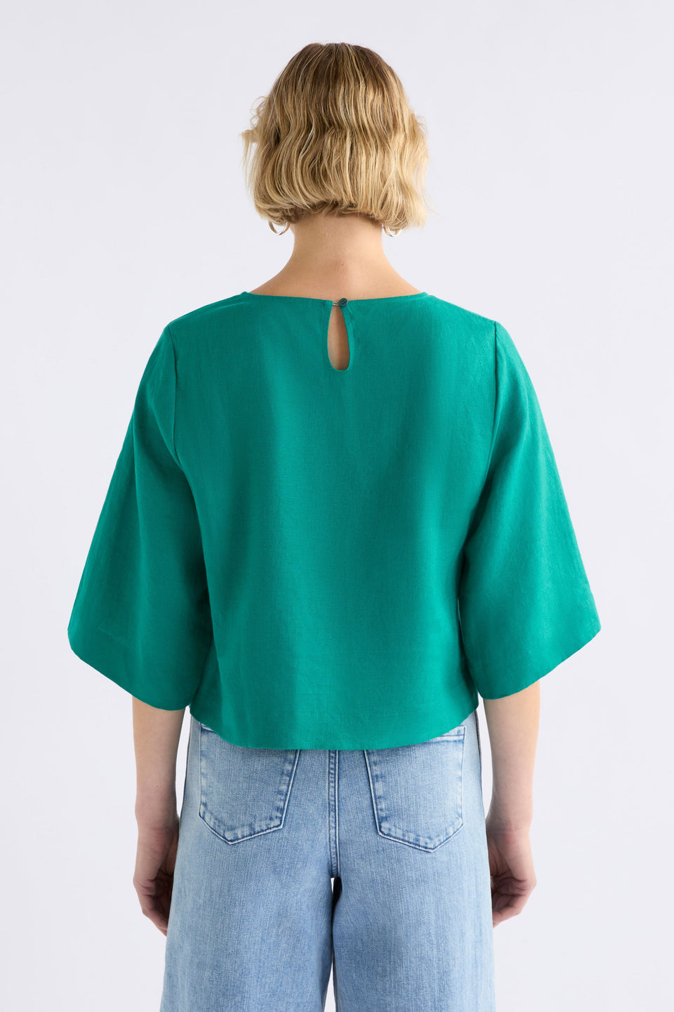 Llinen Top | Teal