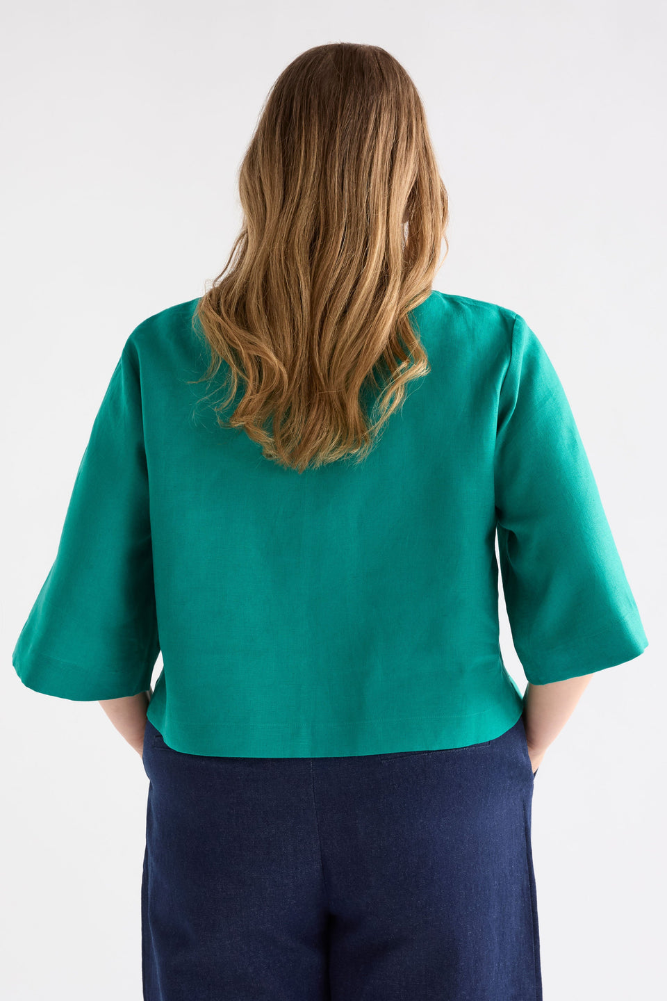 Llinen Top | Teal