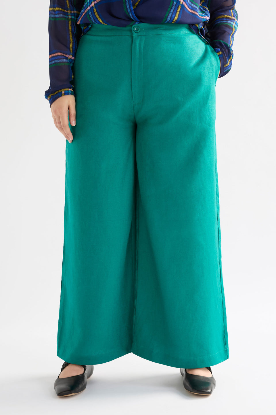 Anneli Long Pant | Teal