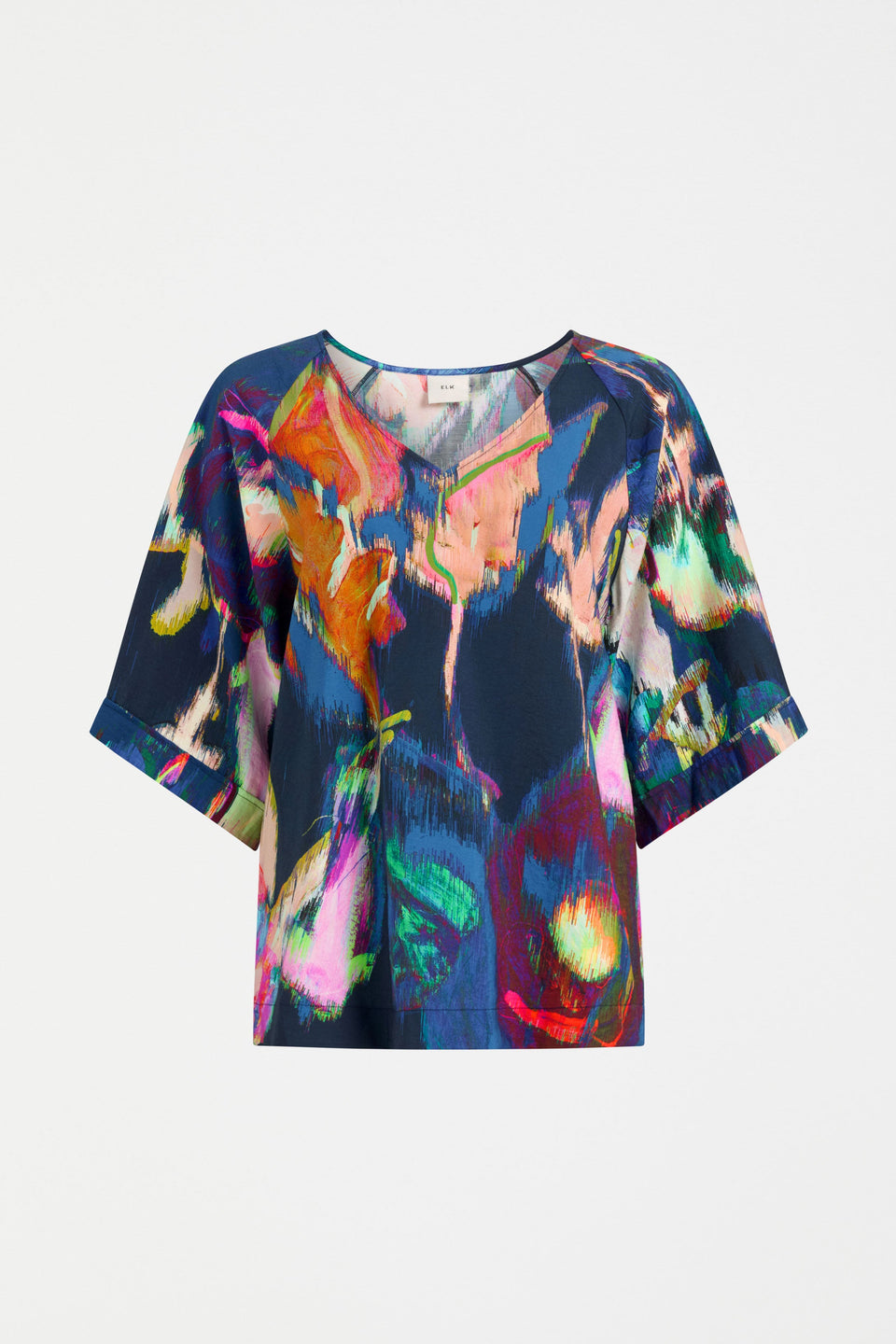 Moda V Neck Top | Vaara Print