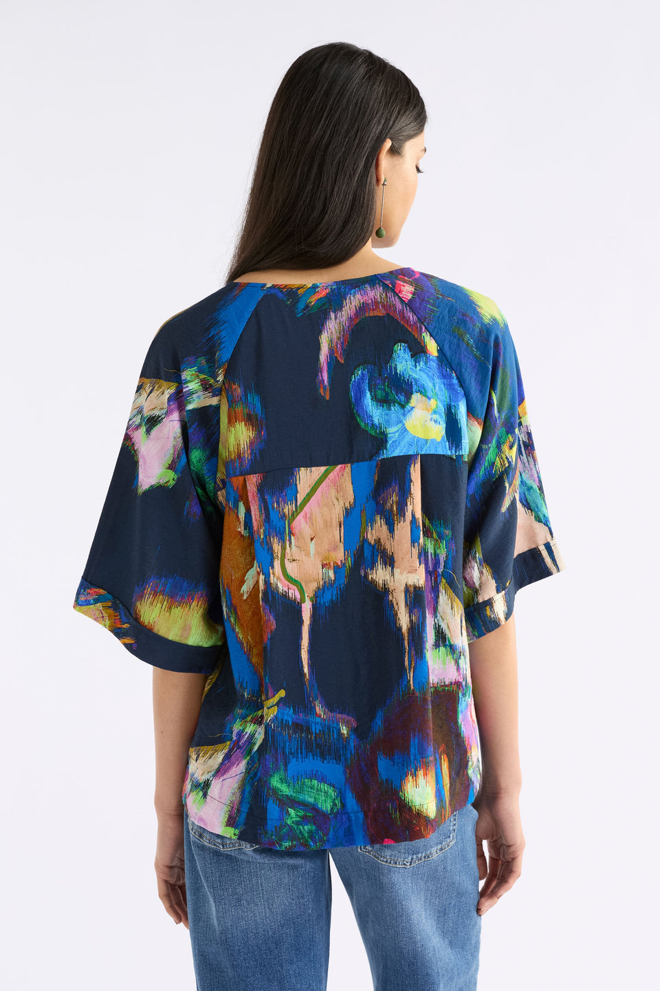 Moda V Neck Top | Vaara Print