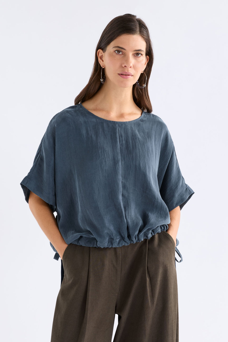Delme Top | Blue Steel