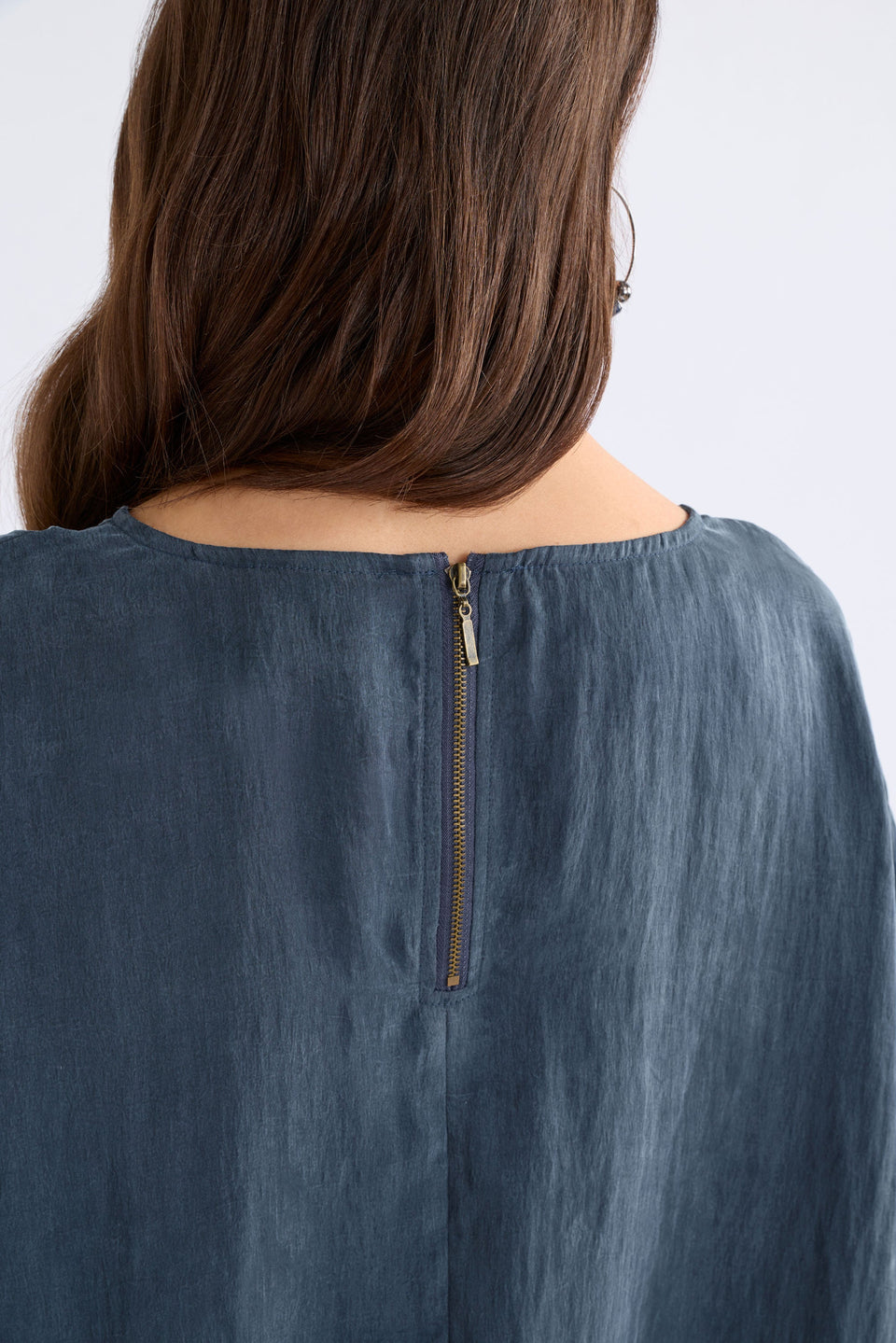 Delme Top | Blue Steel