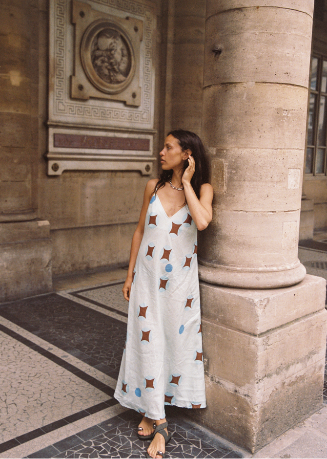 Aquarius Daje Slip Dress