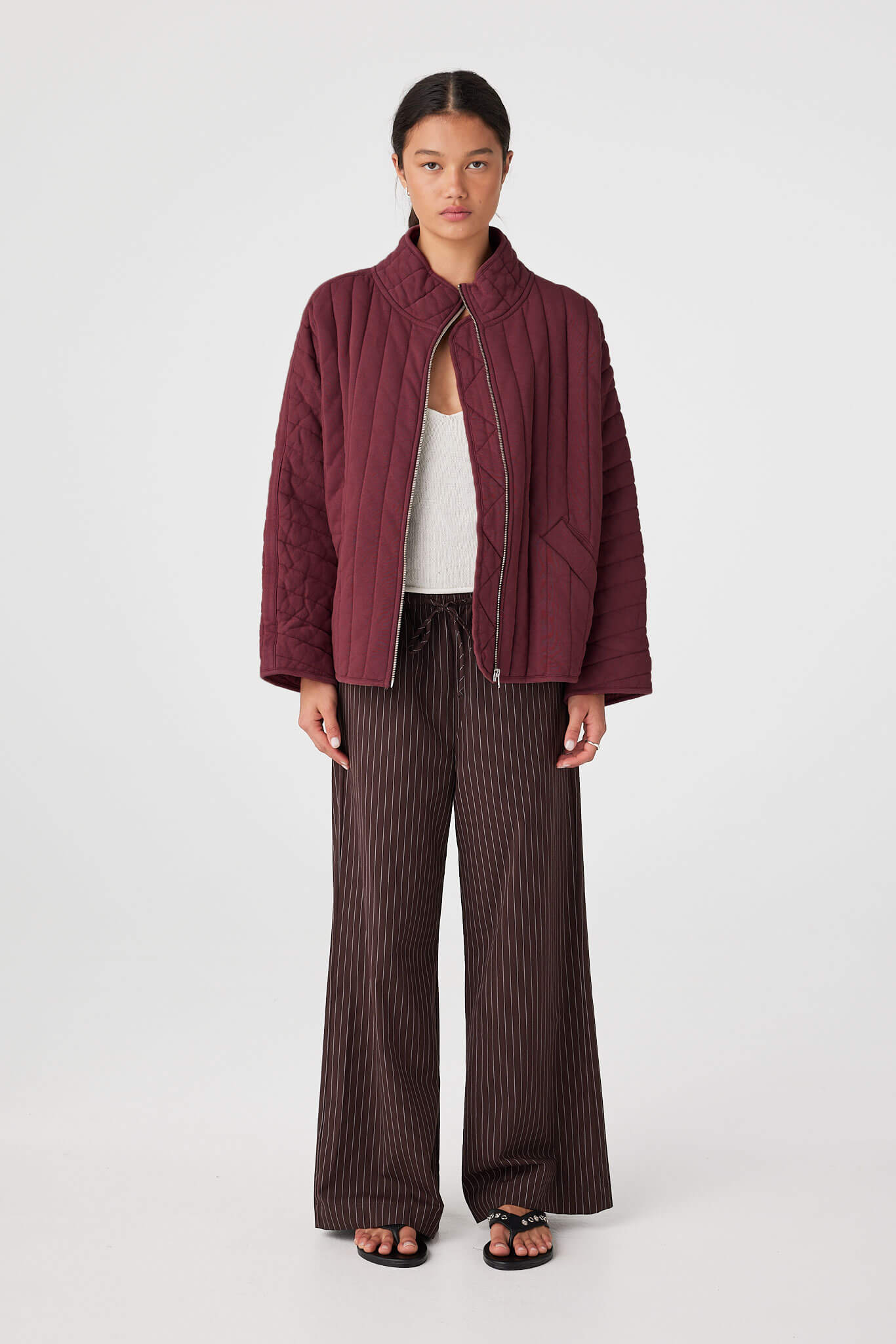 Tessa Jacket | Merlot