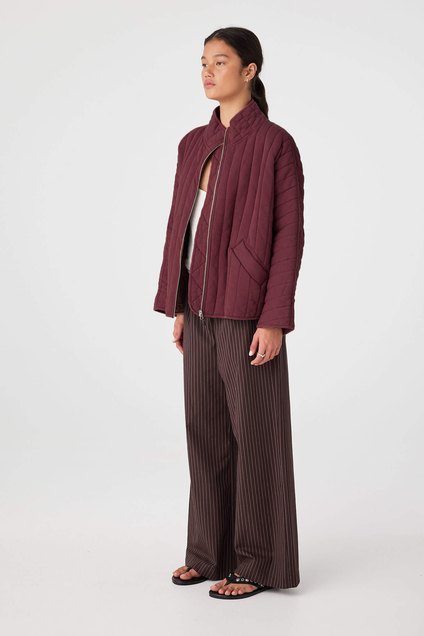 Tessa Jacket | Merlot