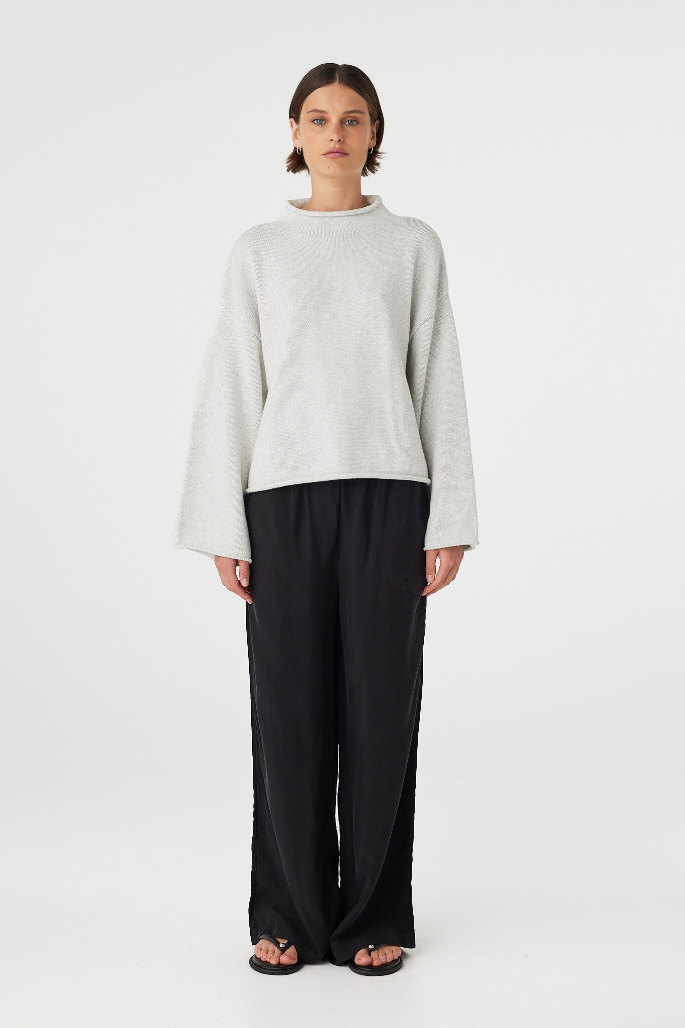 Maeve Sweater | Snow Marle