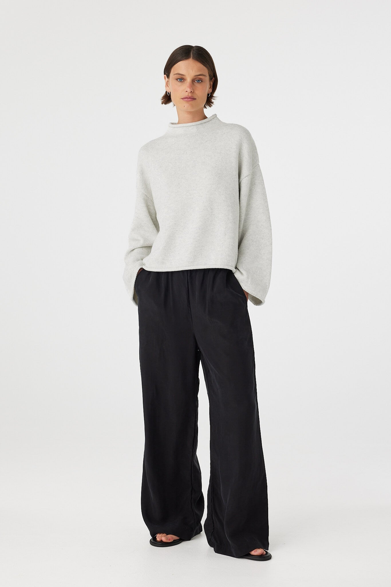 Maeve Sweater | Snow Marle