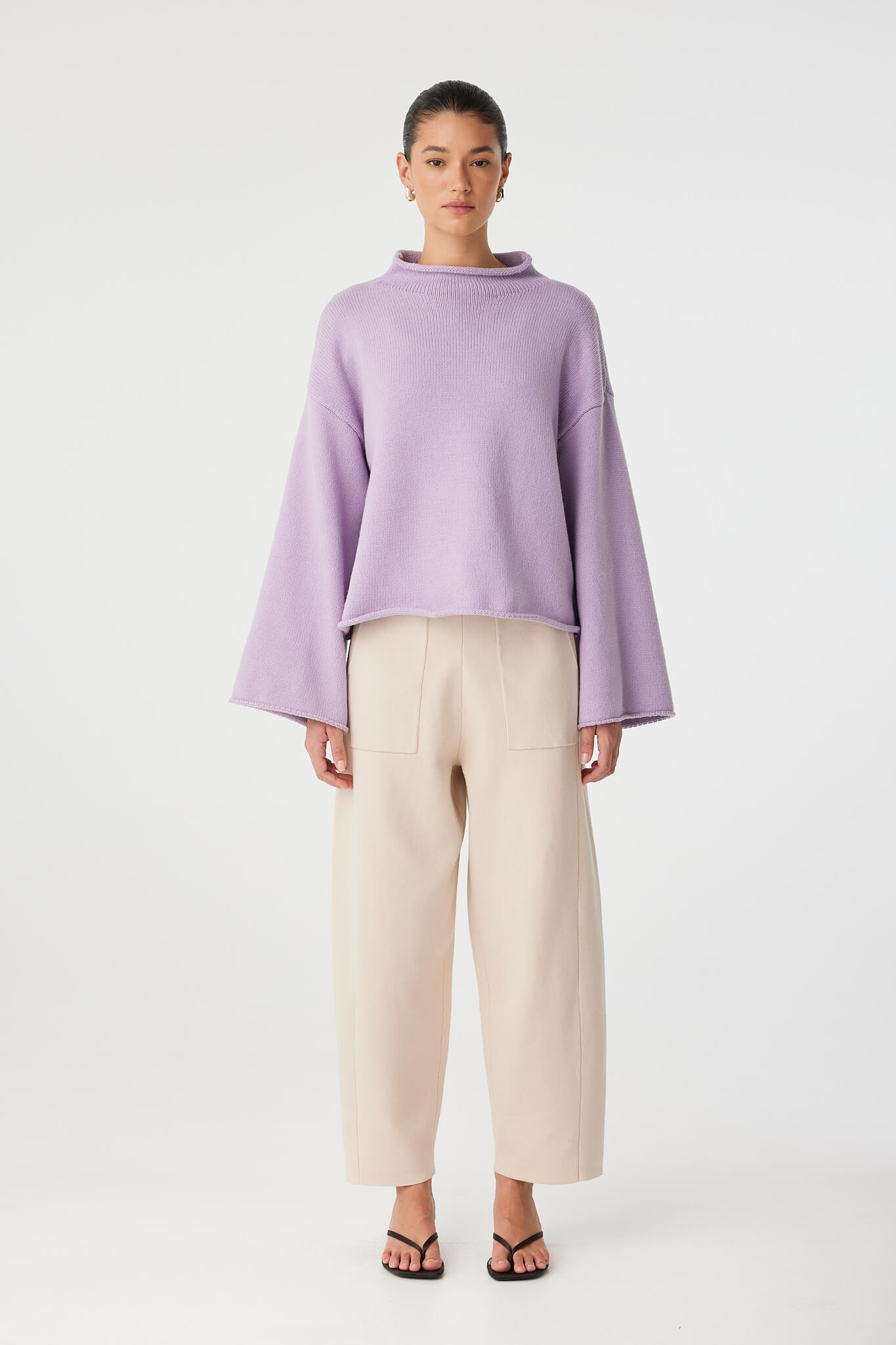 Maeve Sweater | Lilac