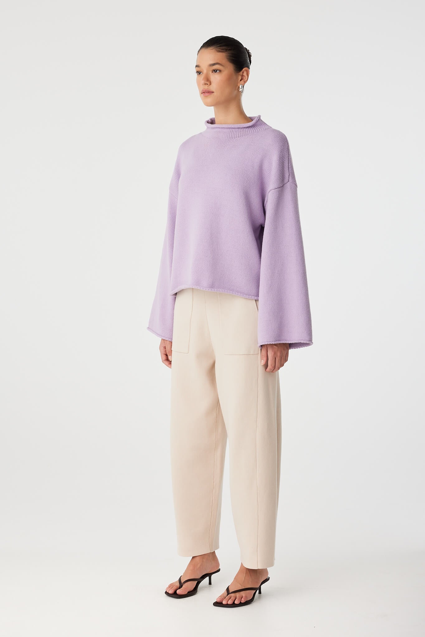 Maeve Sweater | Lilac