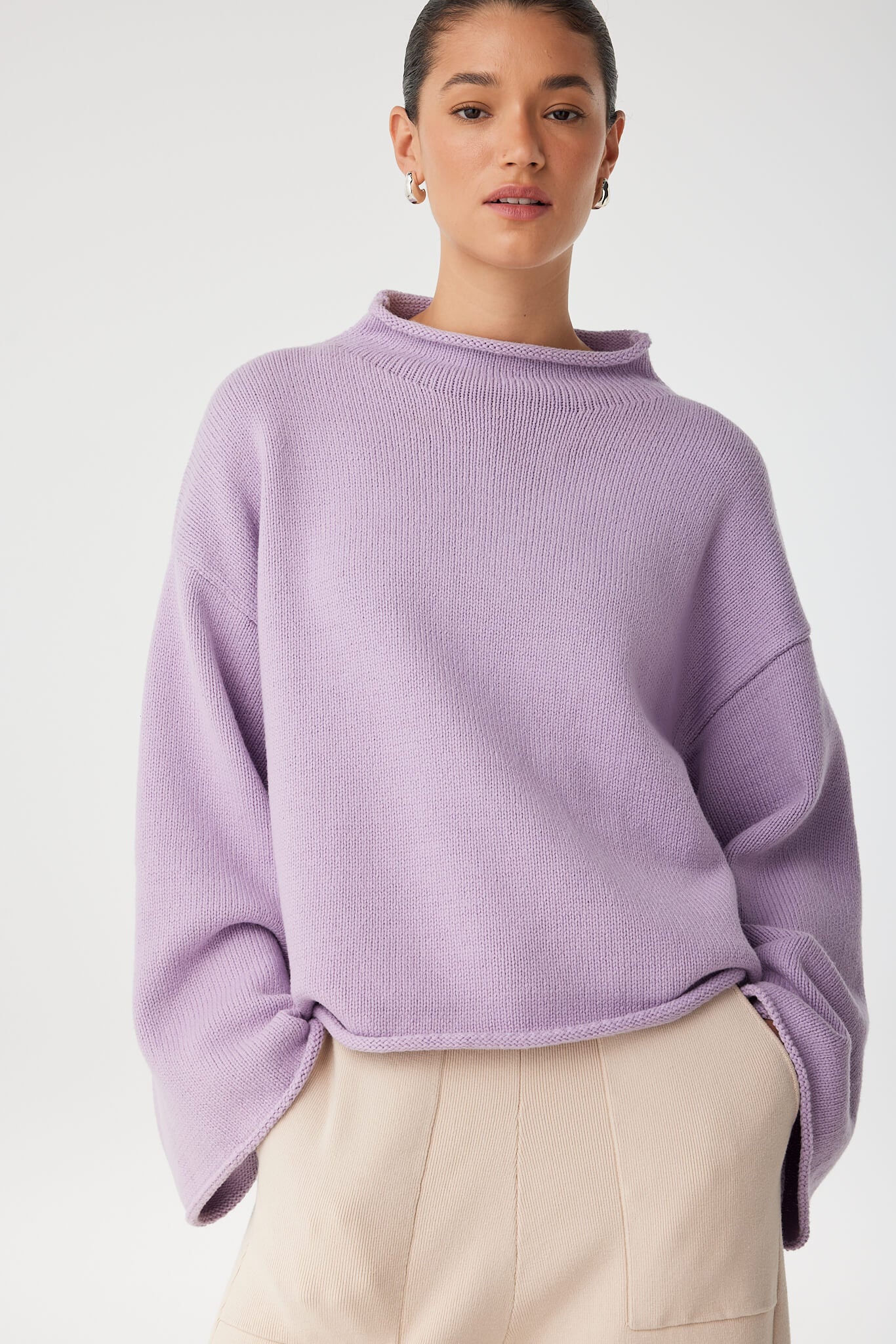 Maeve Sweater | Lilac