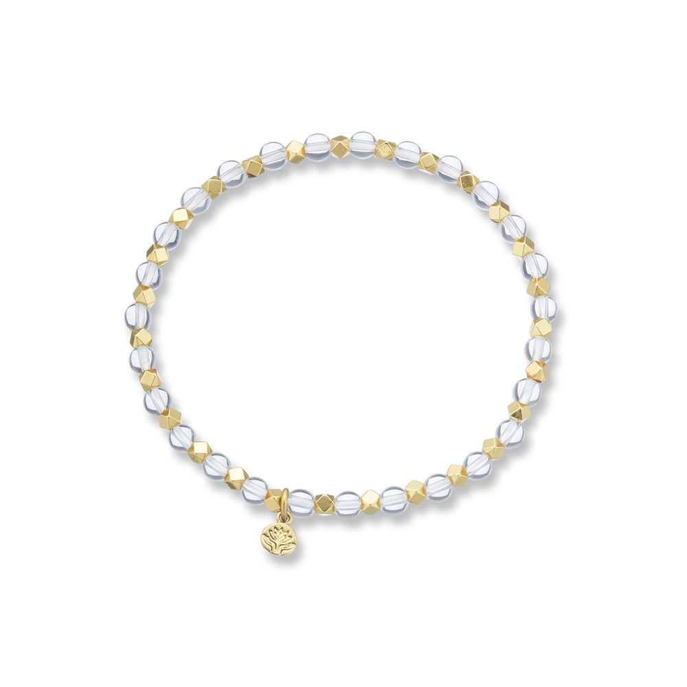 Aura of Gold Gem Bracelet | Crystal Quartz