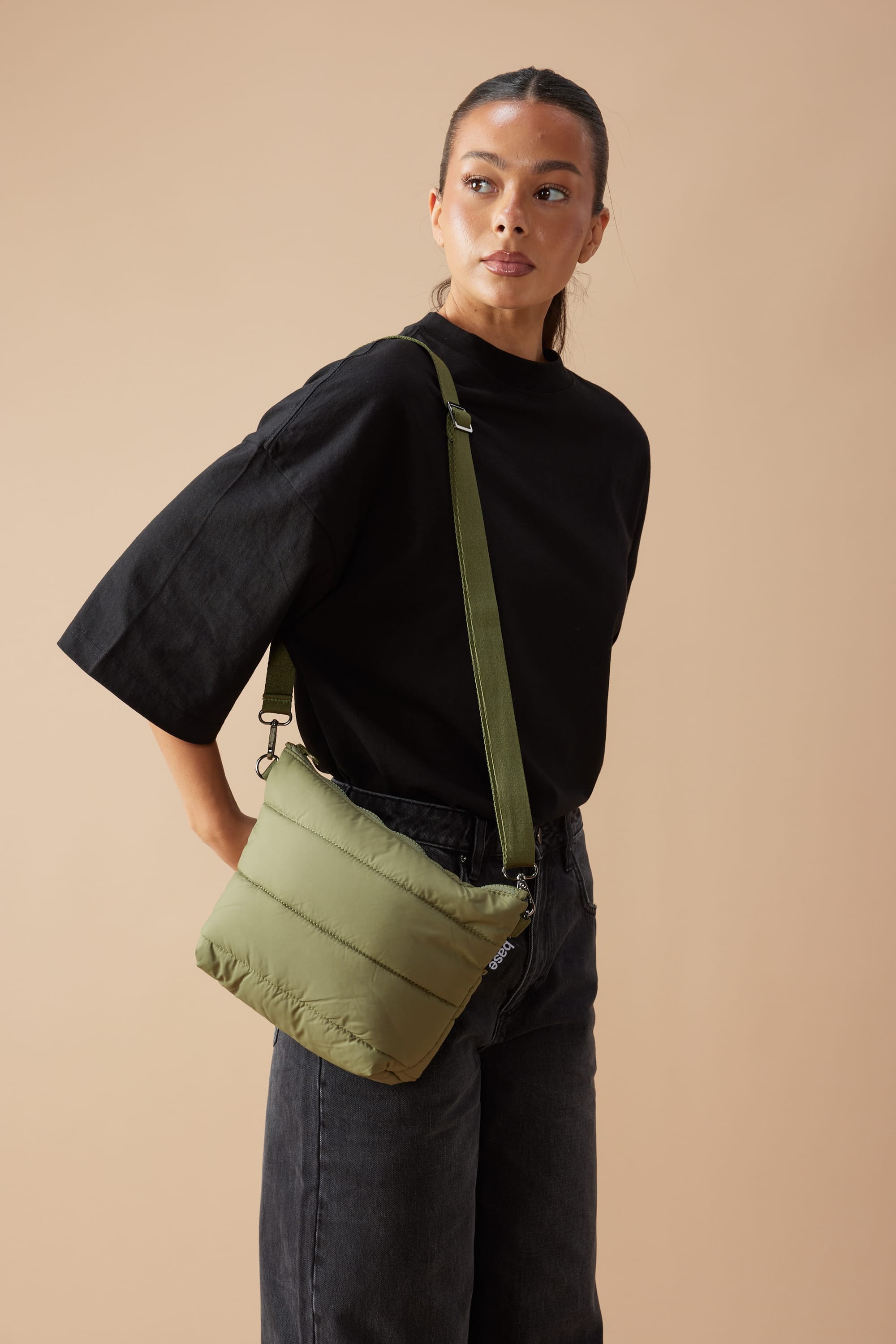 Stash Base Crossbody | Khaki