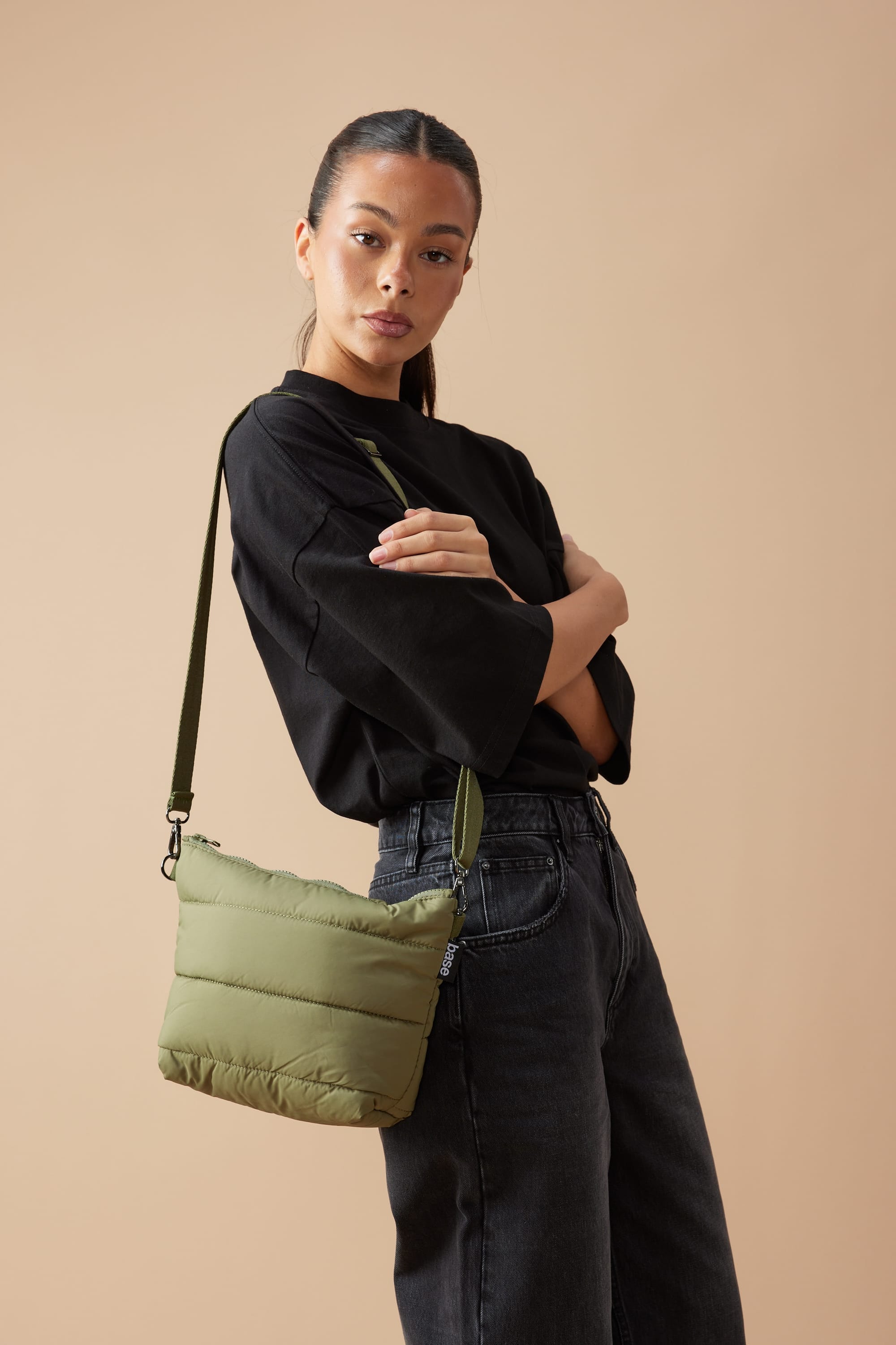 Stash Base Crossbody | Khaki