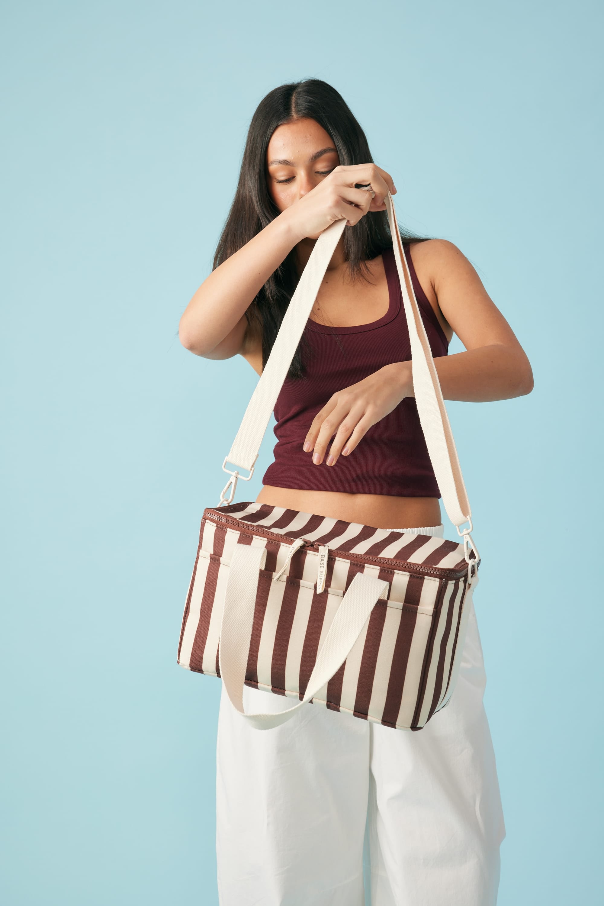 Midi Cool Base | Cocoa Stripe