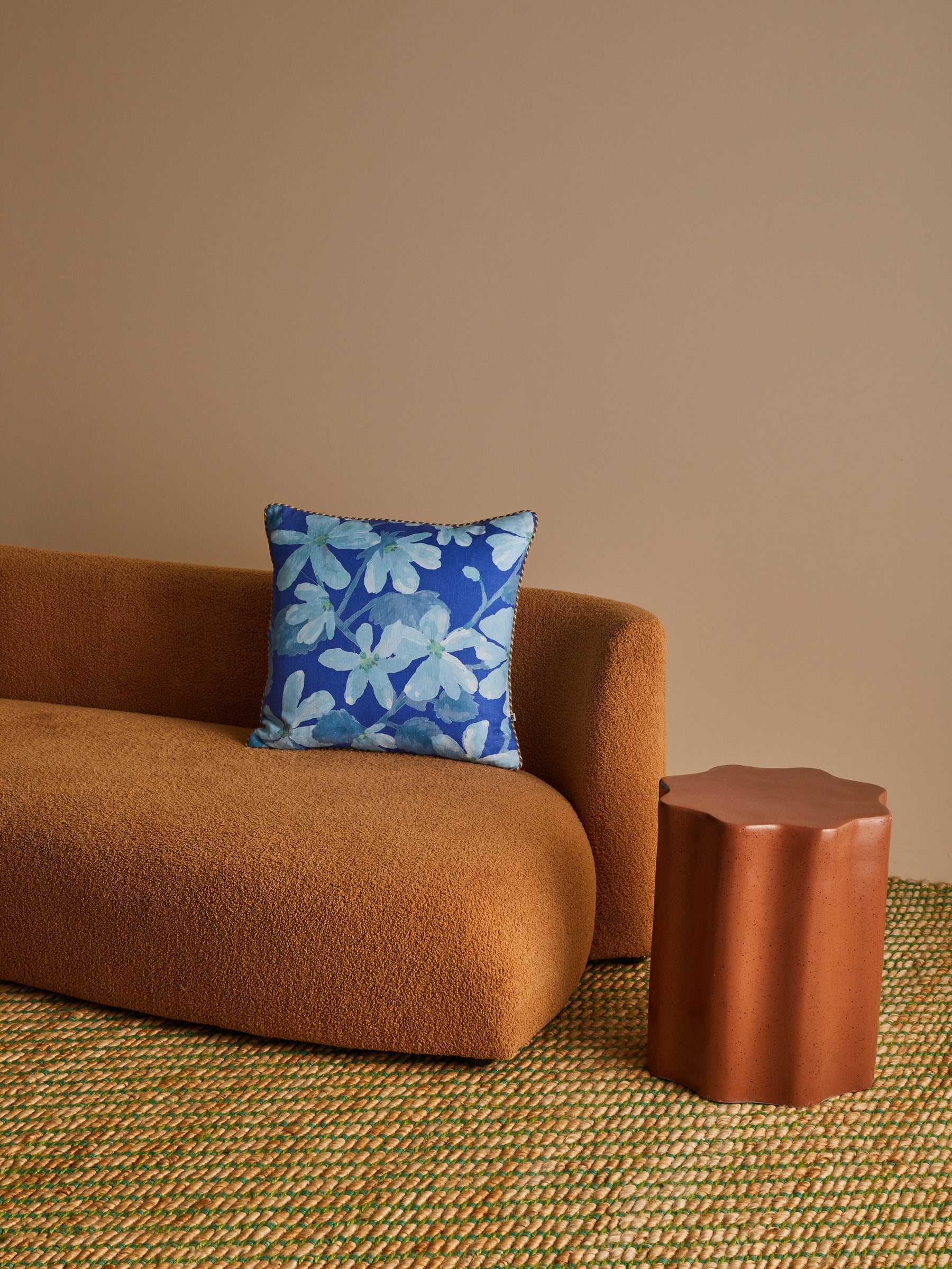 Violet Blue Cushion | 50cm