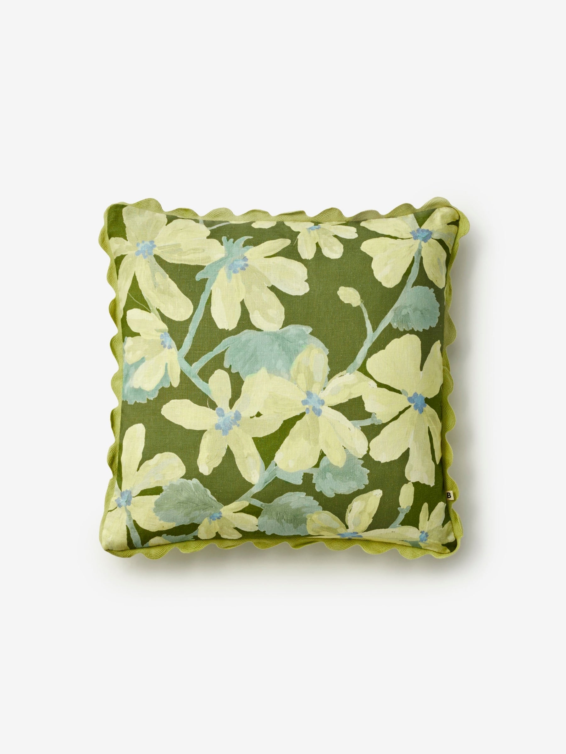 Violet Khaki Cushion 50cm