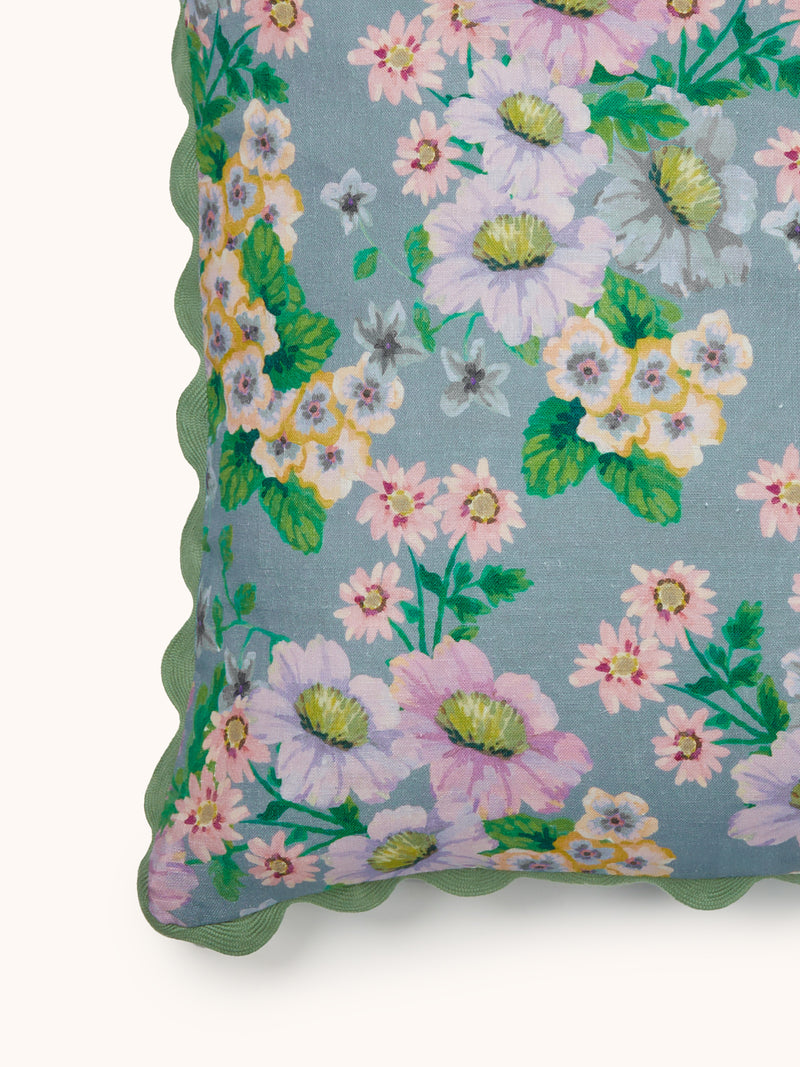 Buttercup Blue Cushion 50cm