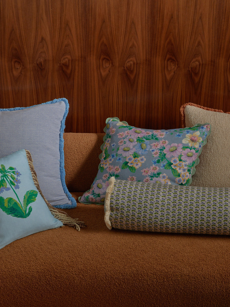 Buttercup Blue Cushion 50cm