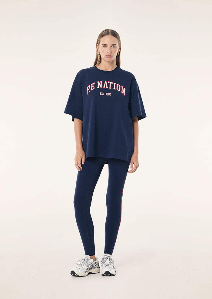 Core Oversized Tee | Dark Navy