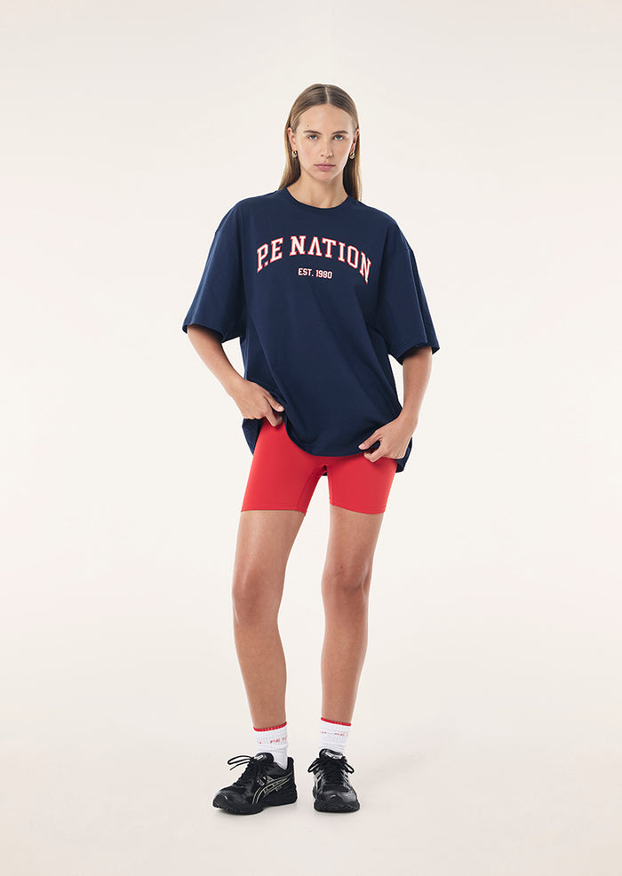 Core Oversized Tee | Dark Navy