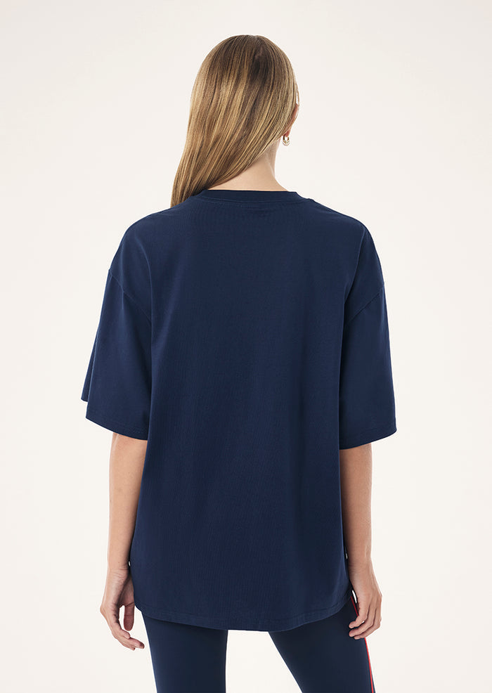 Core Oversized Tee | Dark Navy