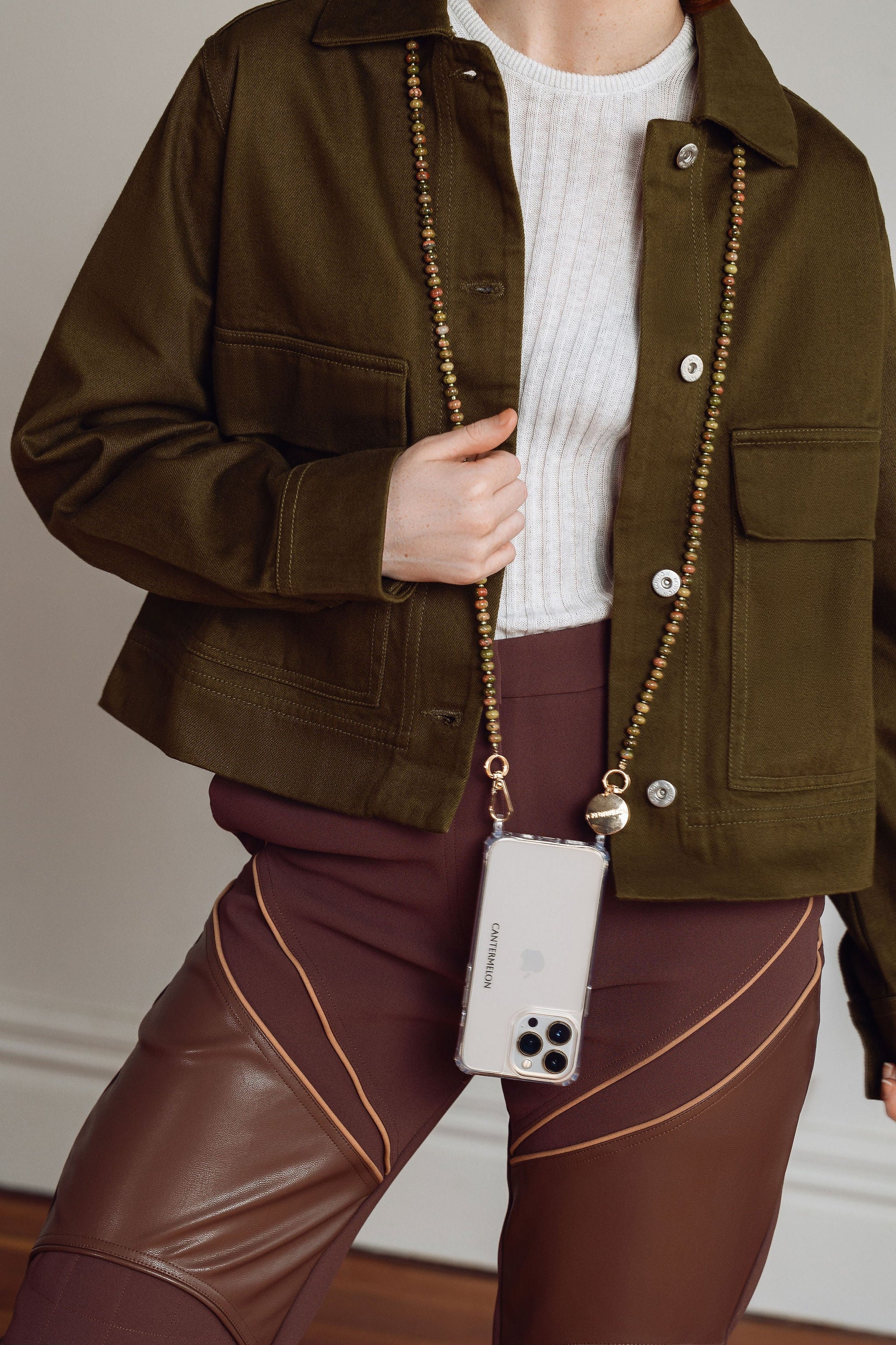 Hilma | Stone Phone Chain