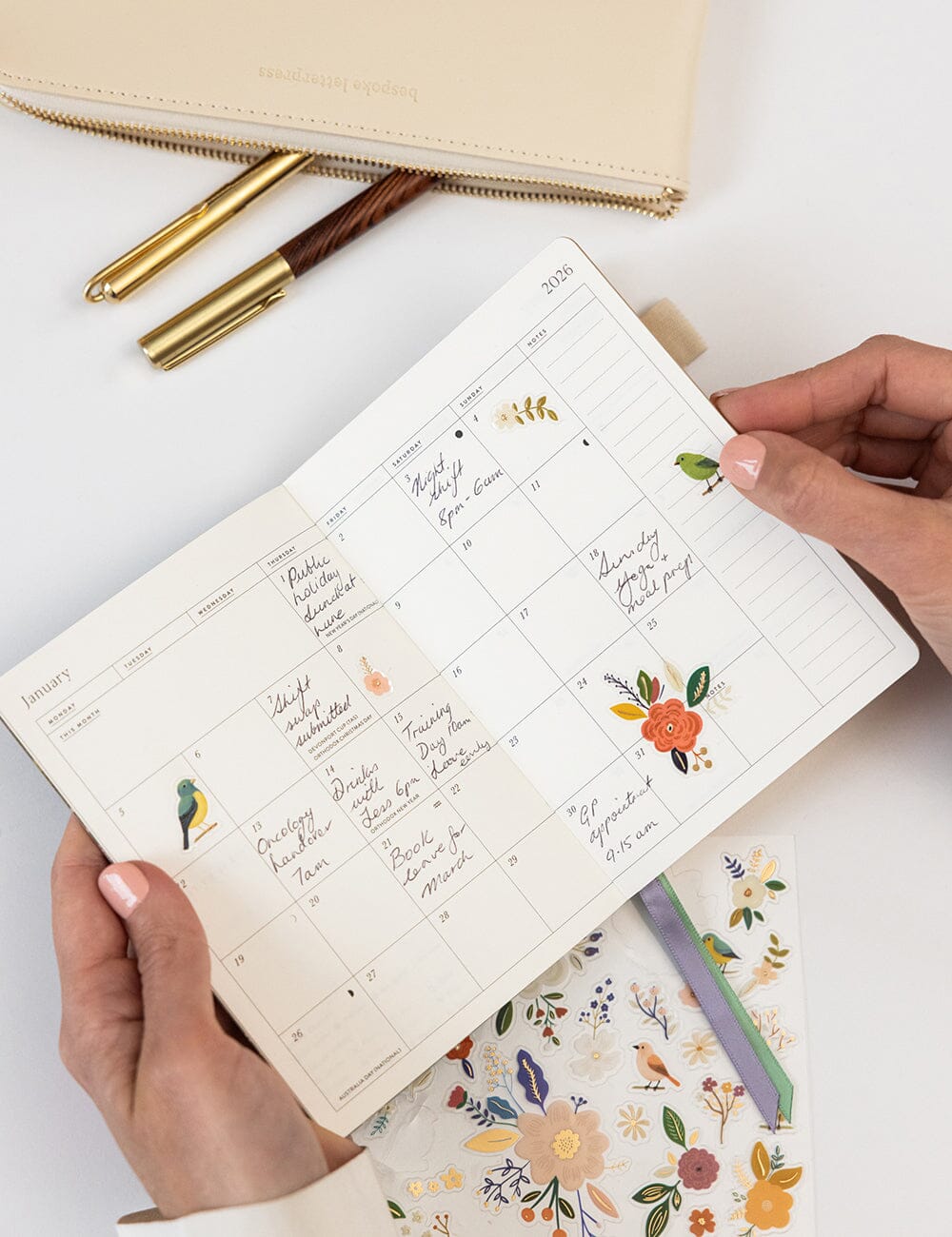 2026 Pocket Planner | Summer Perennials