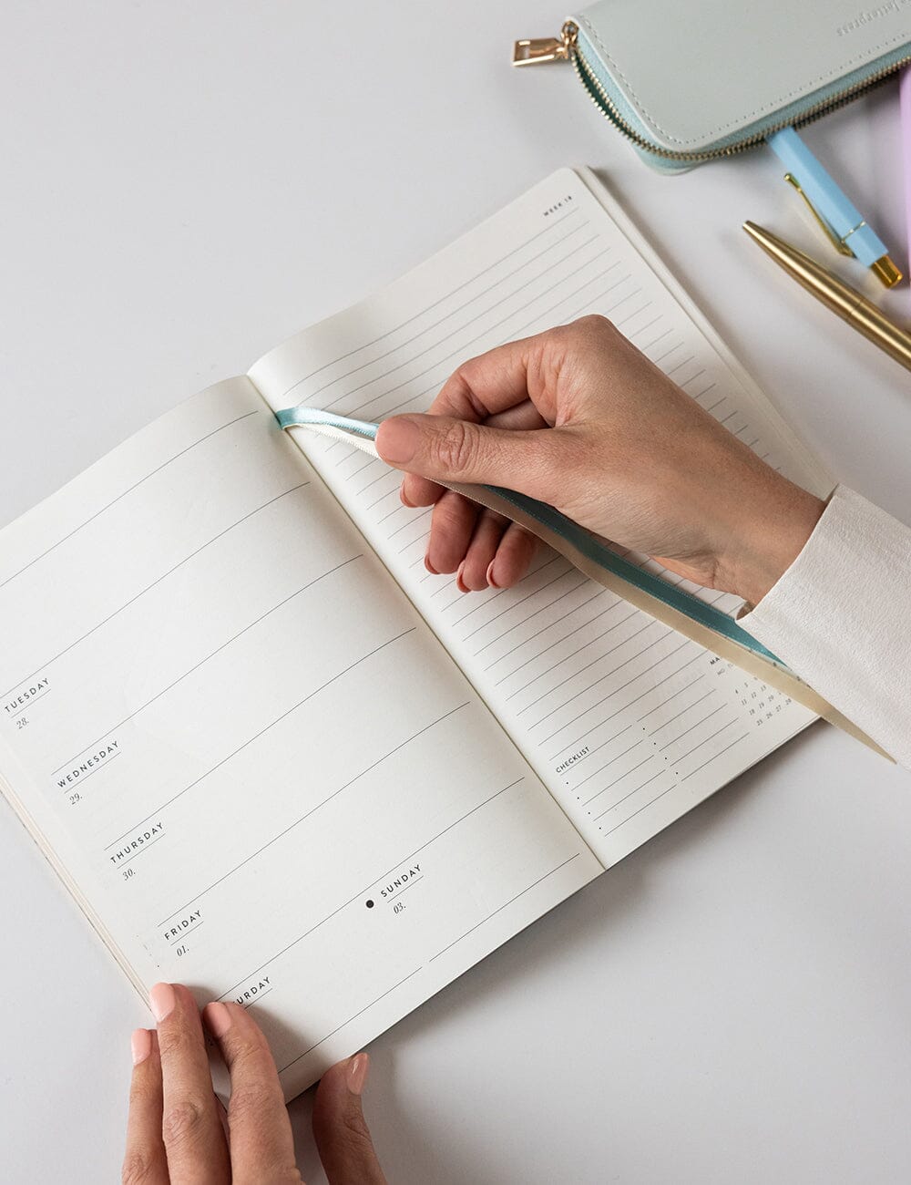 2026 Weekly Planner Notebook | Ivory Garden
